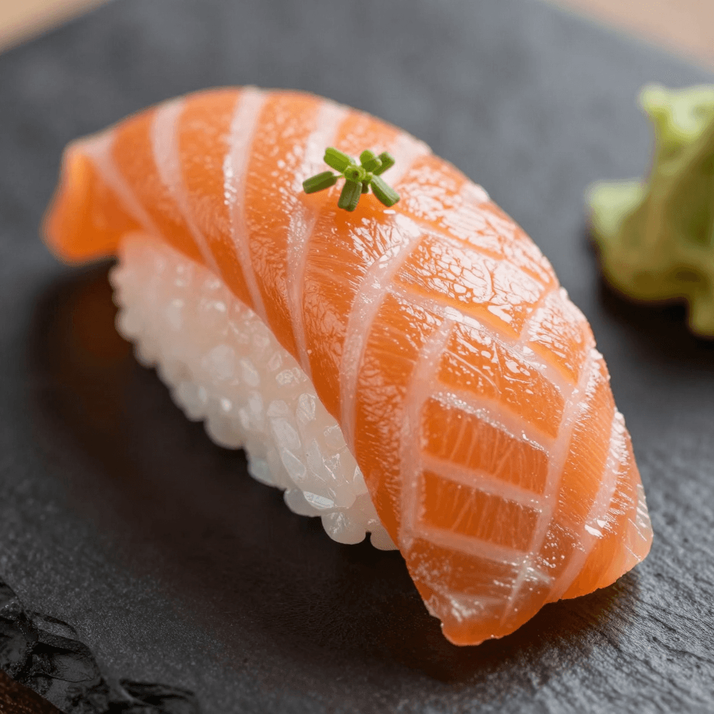 salmon sushi