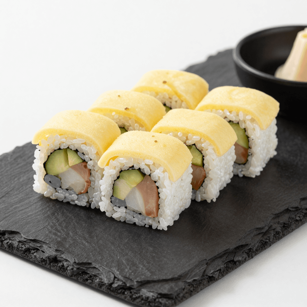 egg sushi