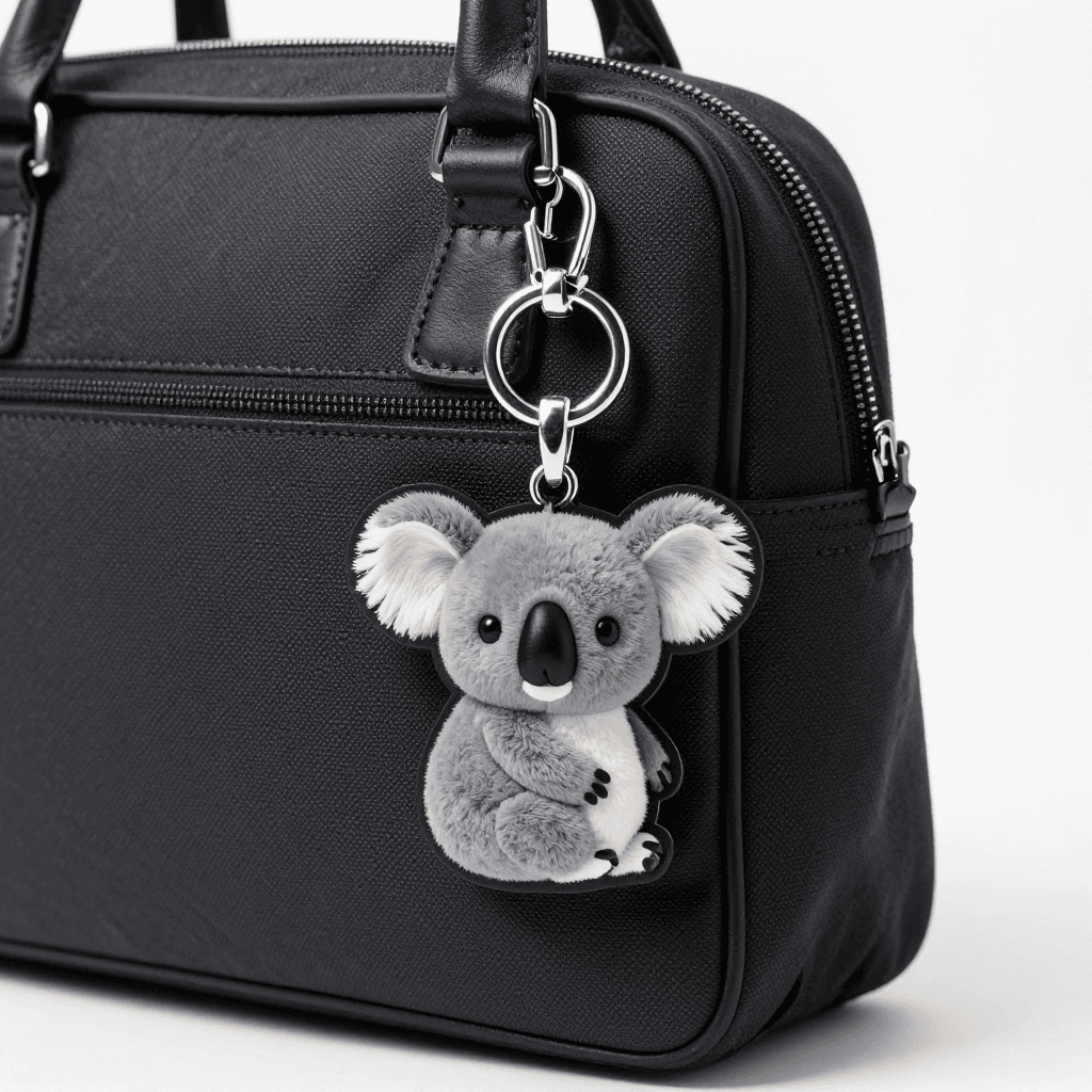 가방에 매달려있는 코알라 키링