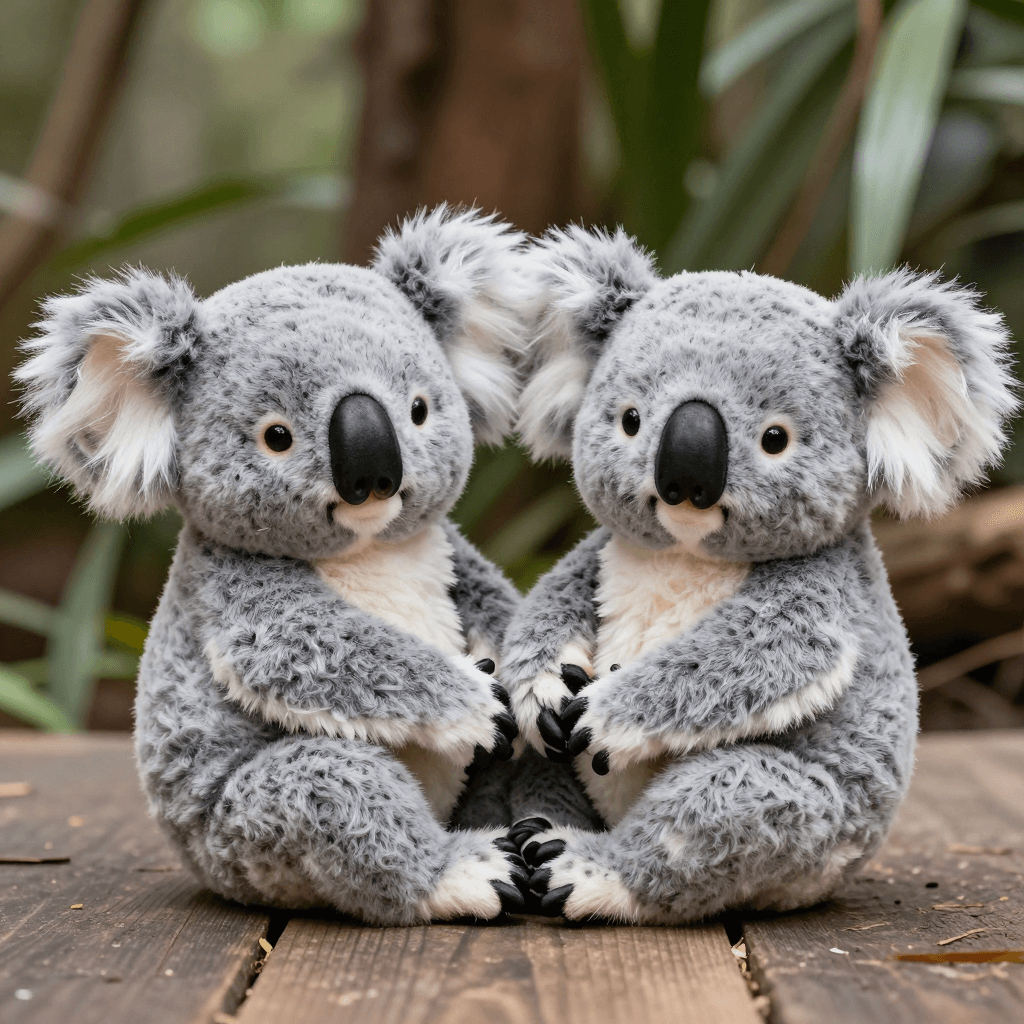 twin koala dolls