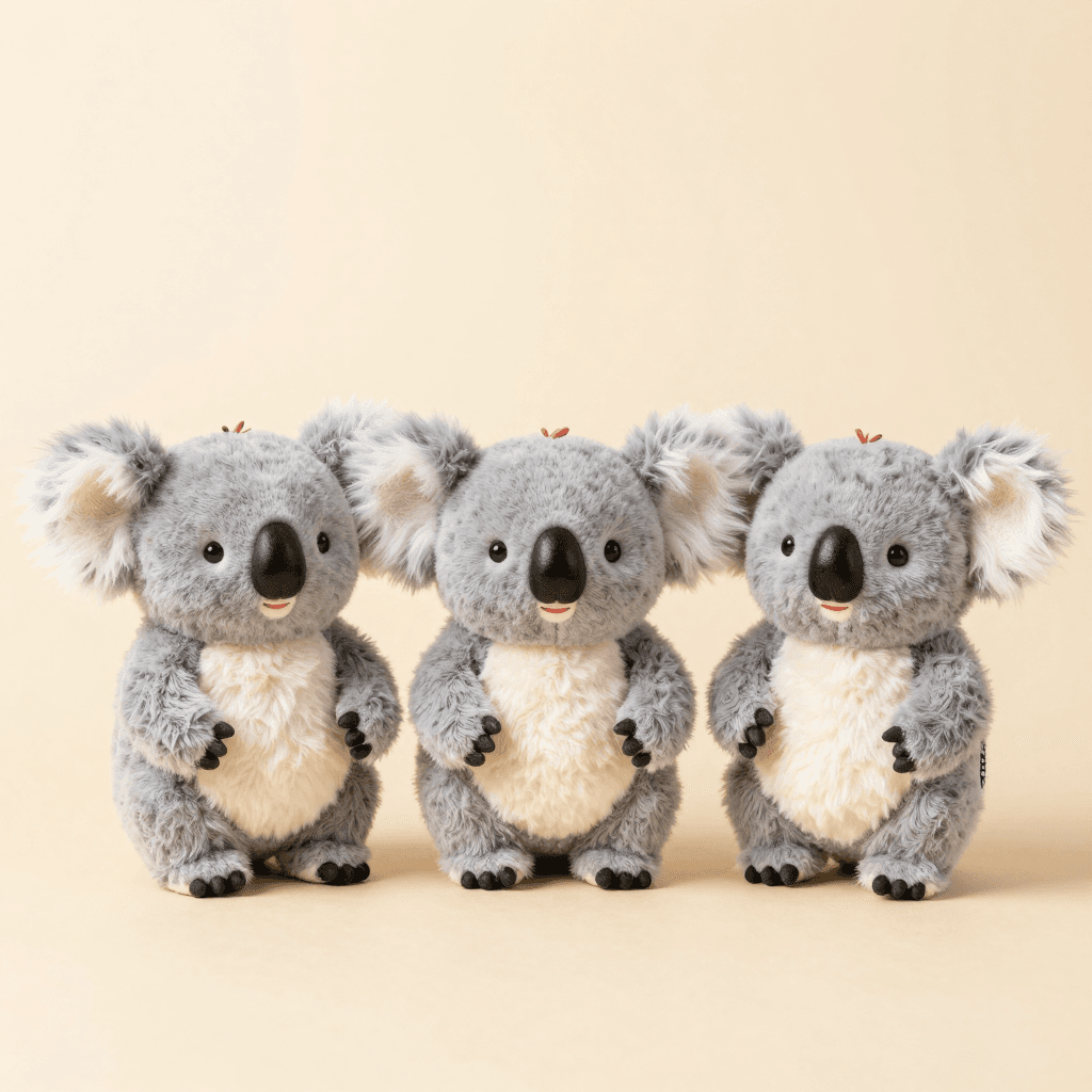 triple koala dolls