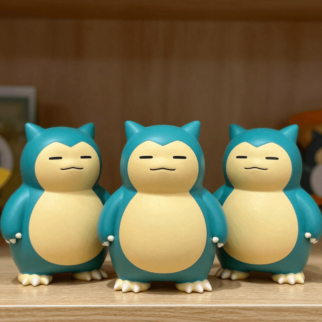 triple snorlax dolls