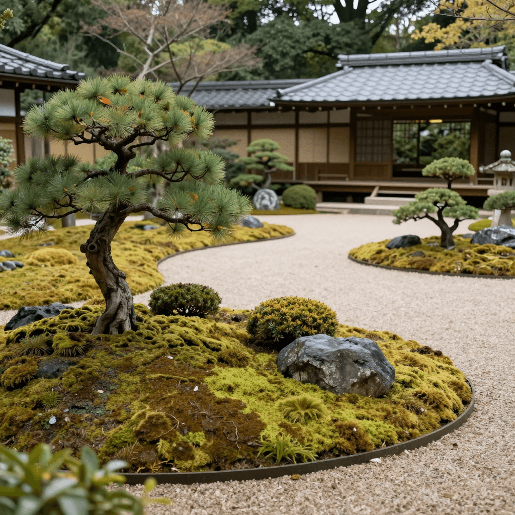 평화롭고 정갈한 일본식 젠 가든