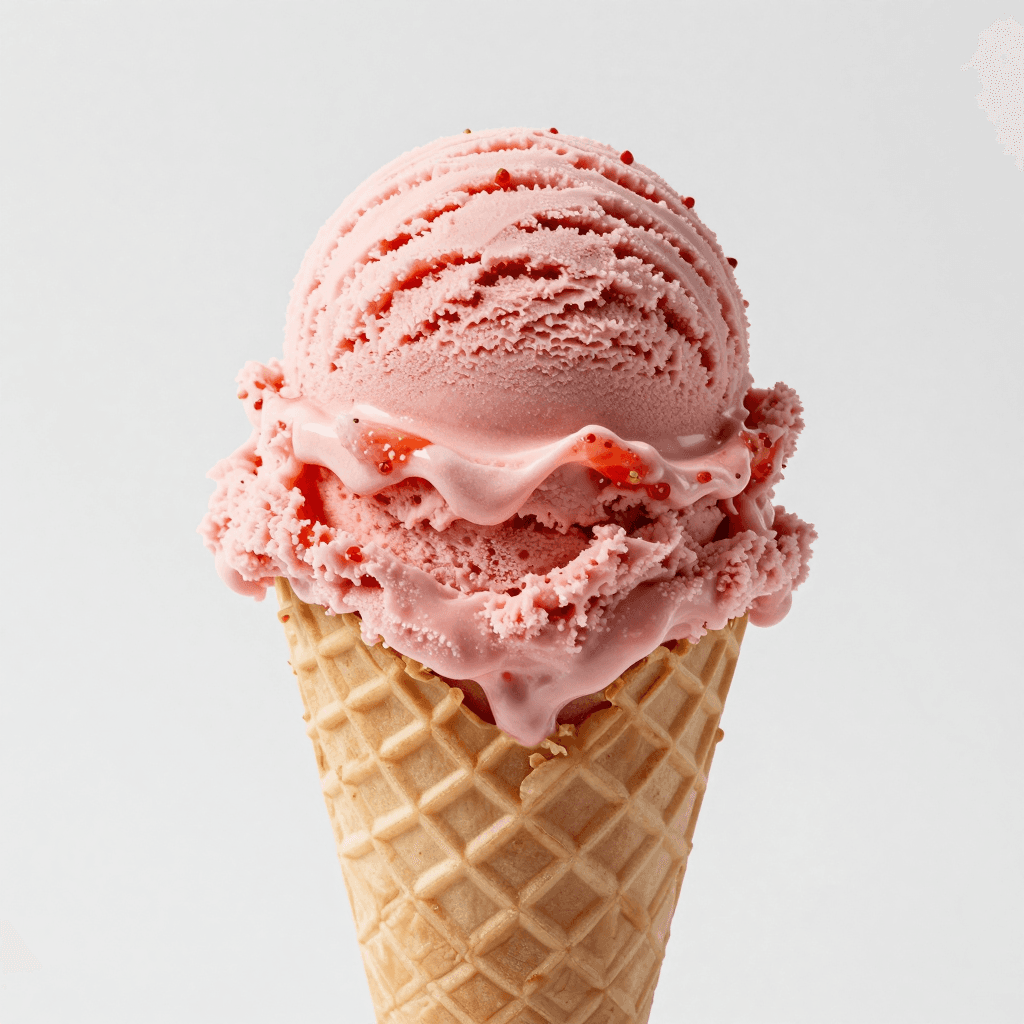 딸기 아이스크림