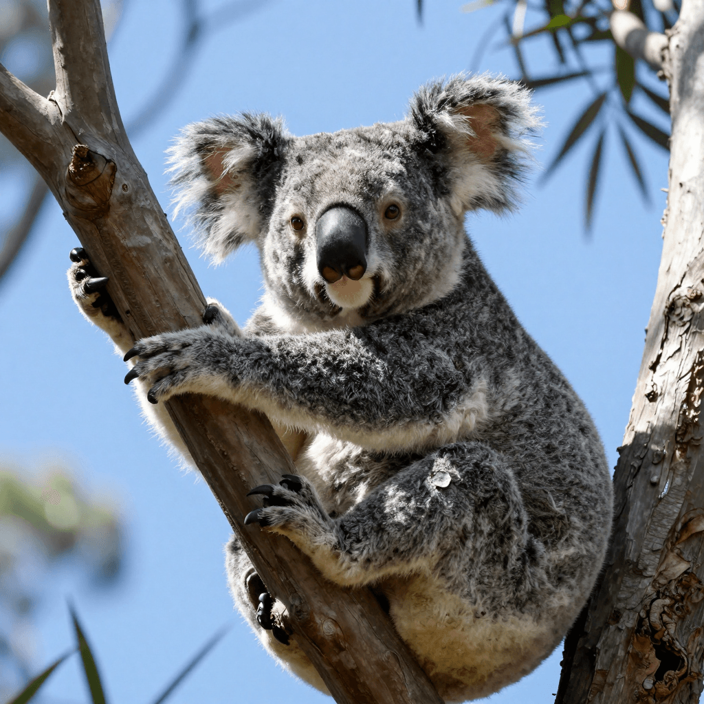 하늘을 나는 코알라